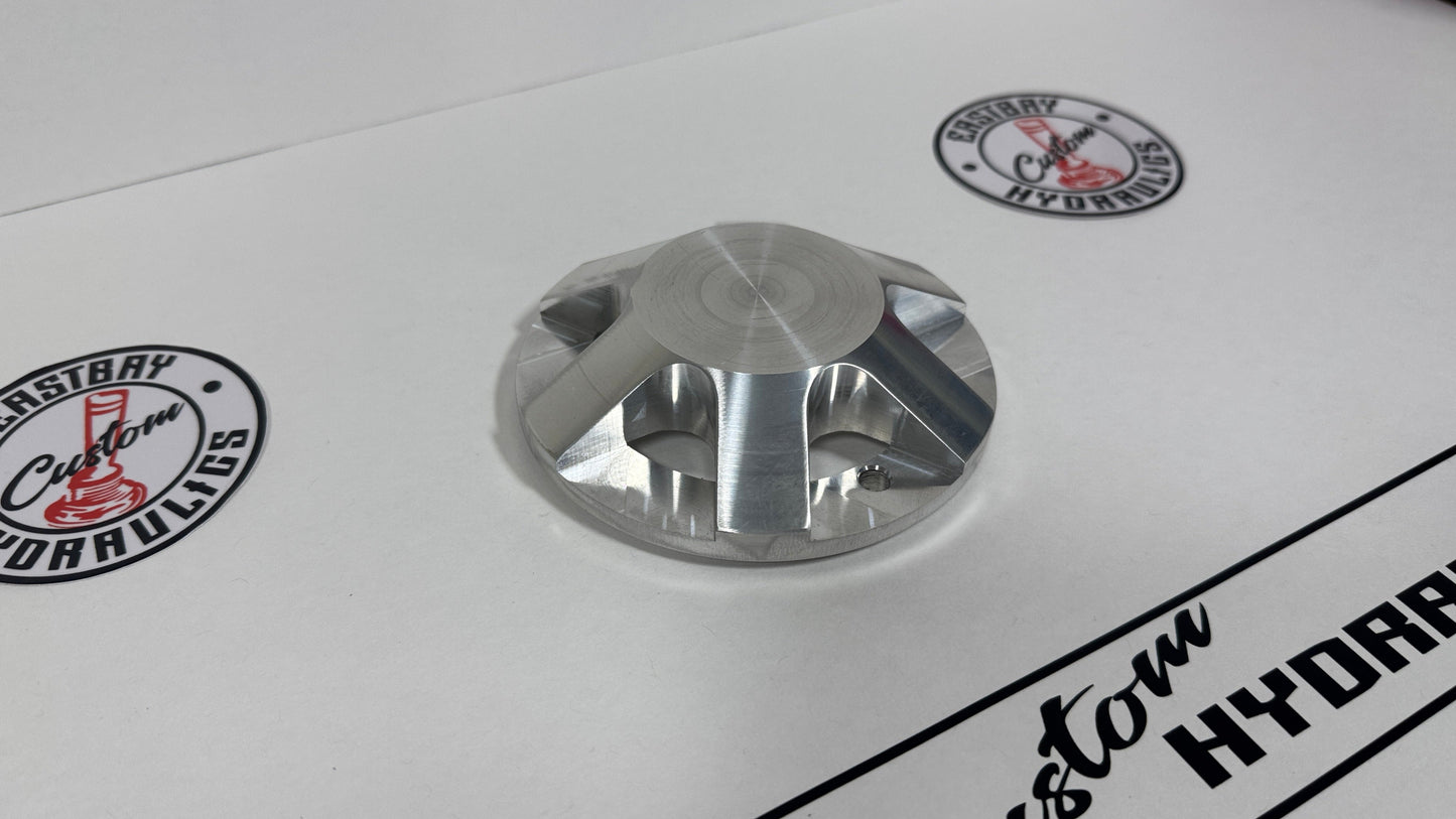 BILLET Motor End Cap Vented